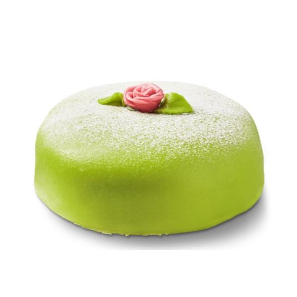 LyxPrinsesstårta grön 4 bit